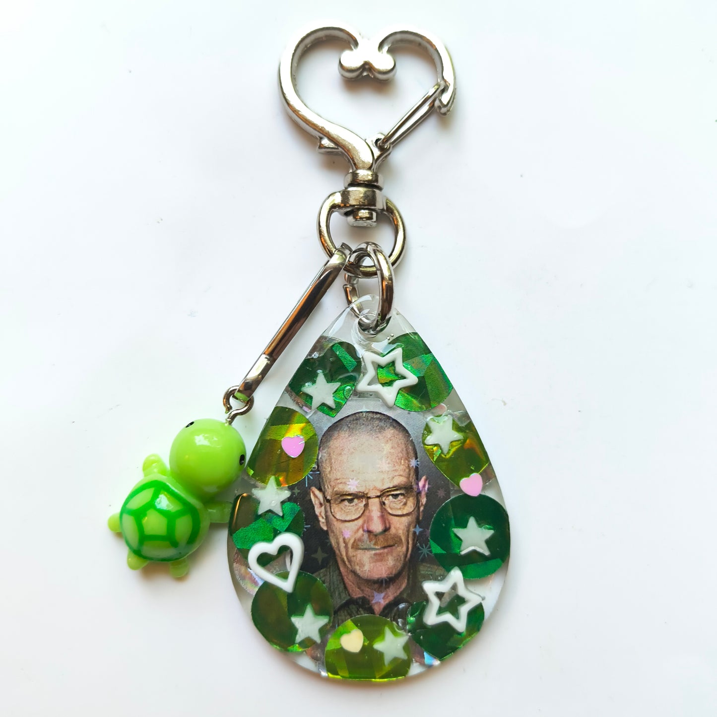 Walter White Handmade Keychain