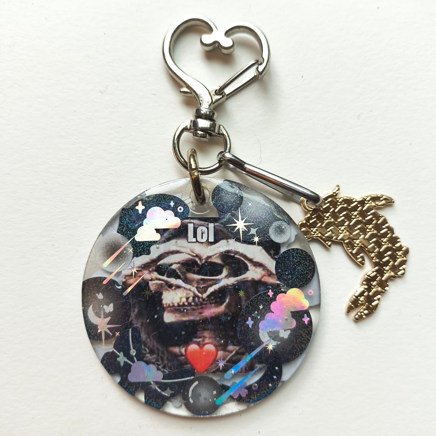 ❤️ Skeleton Handmade Keychain