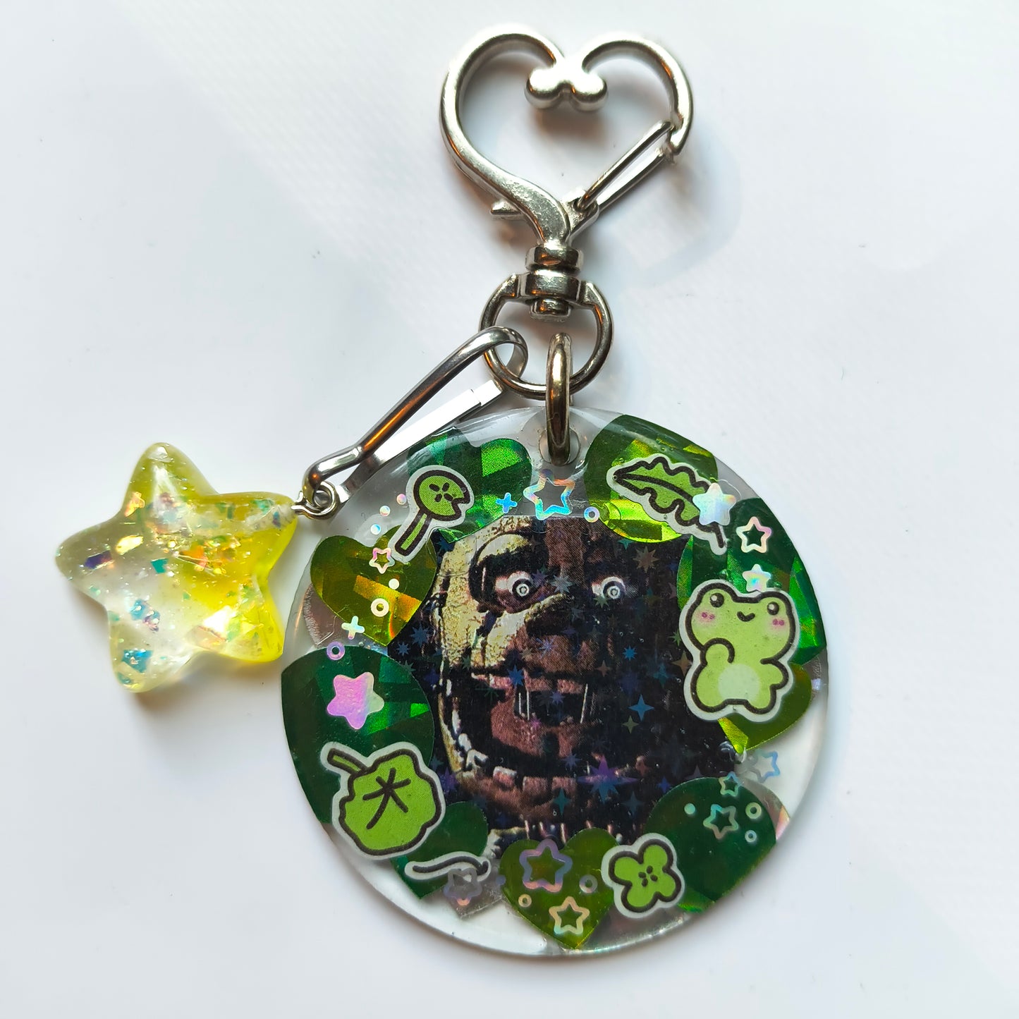 Springtrap Handmade Keychain (Green)