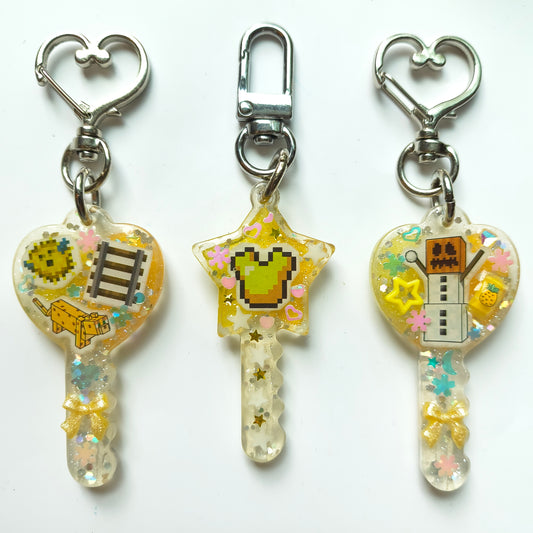 Minecraft Handmade Mini Keychains