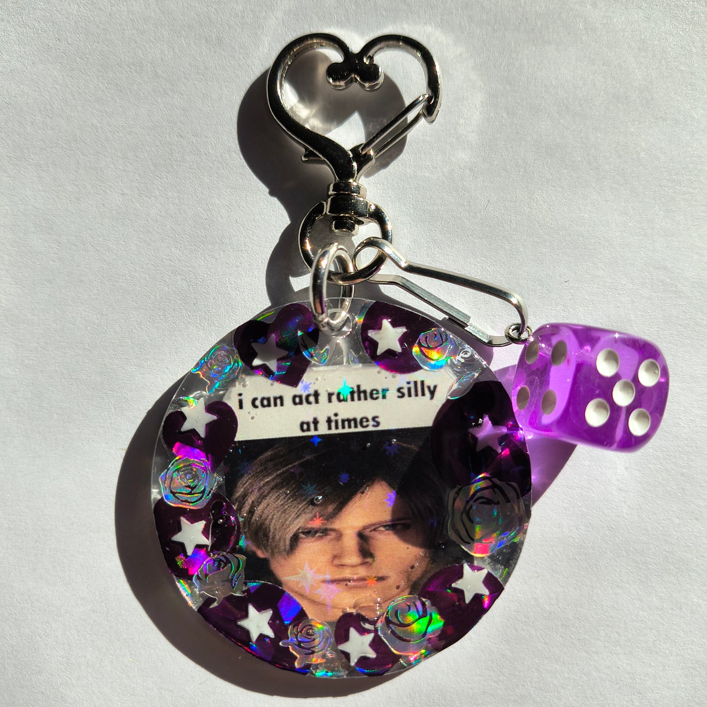 Leon Kennedy Handmade Keychain