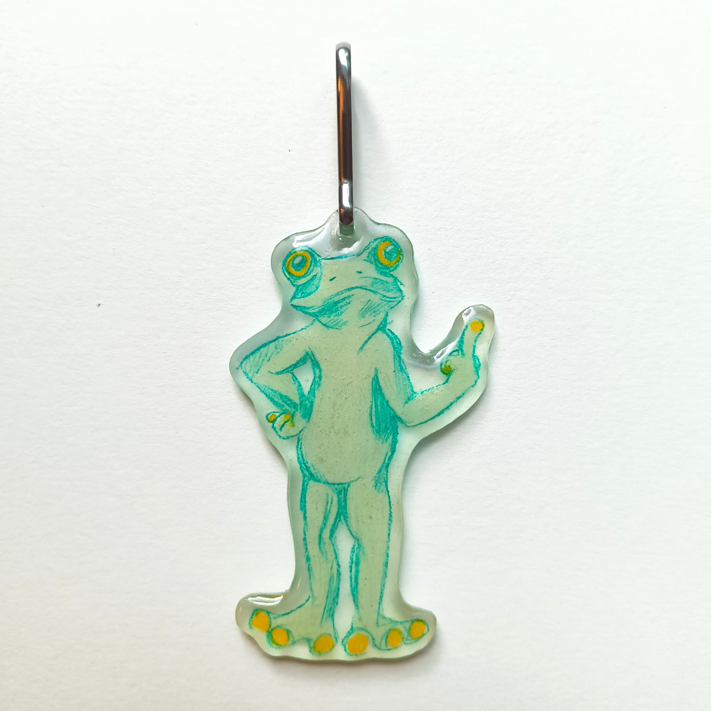 Handmade Frog Charm