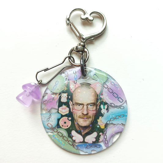 Walter White Handmade Keychain