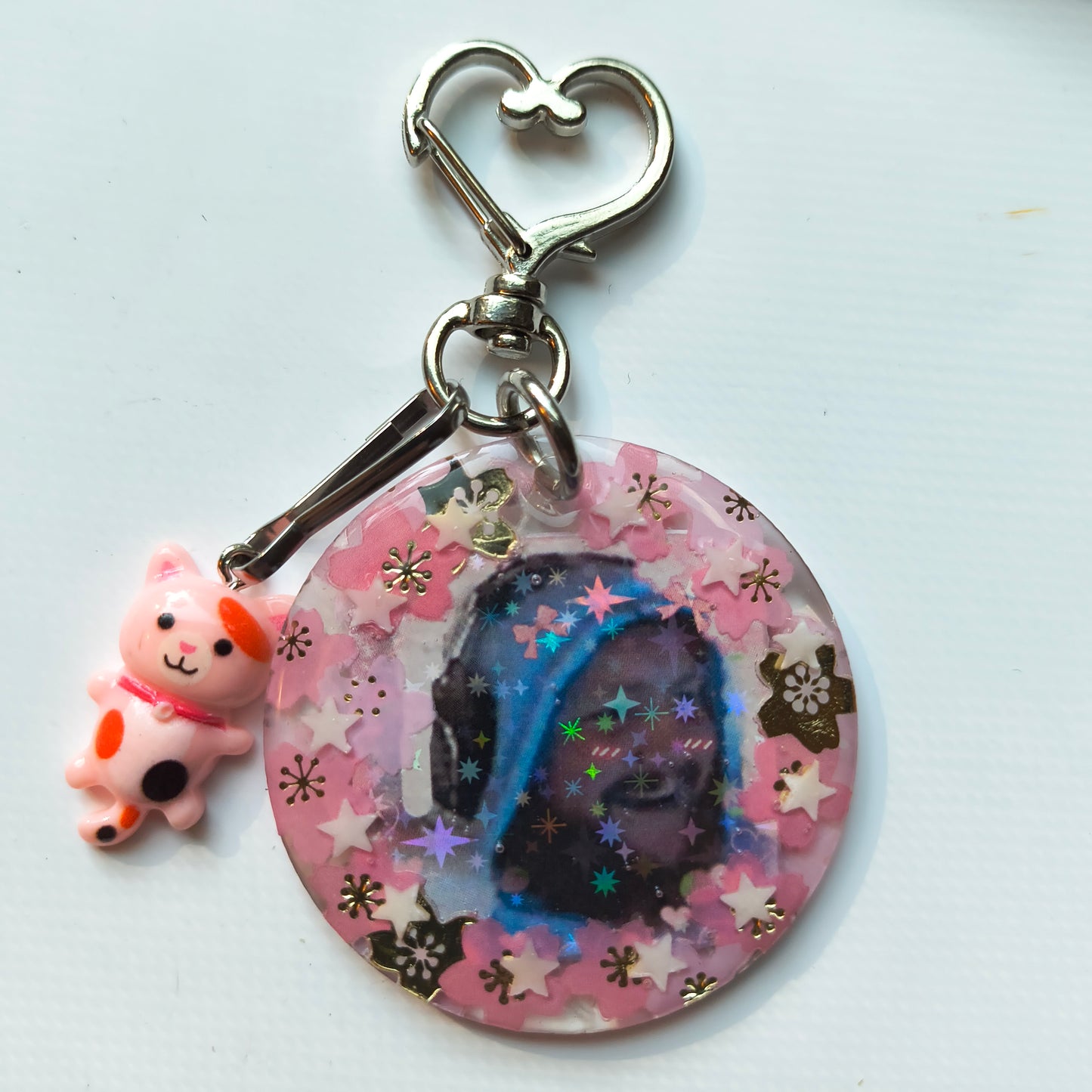 Caseoh Handmade Keychain (Pink)