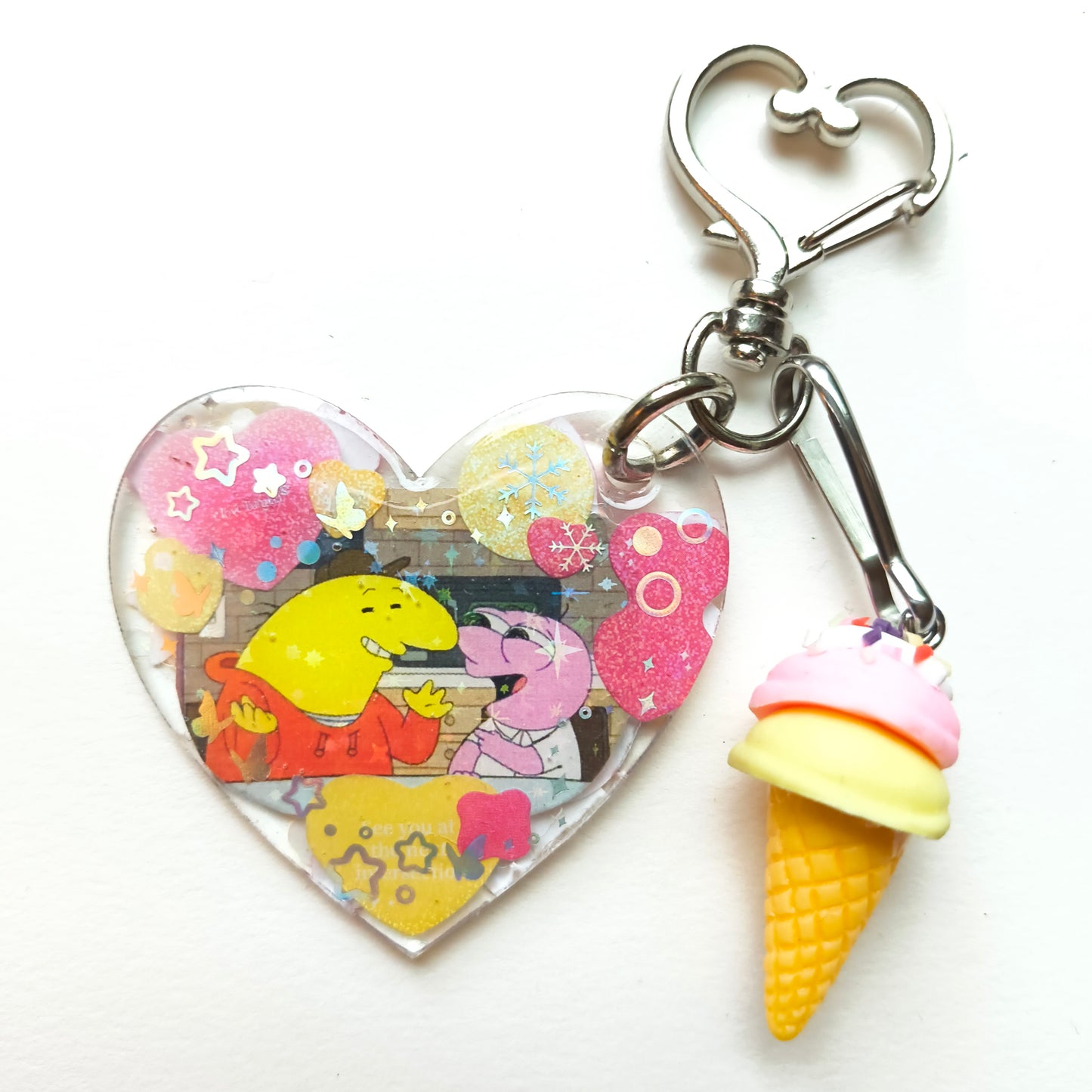 Charlie and Pim Handmade Keychain