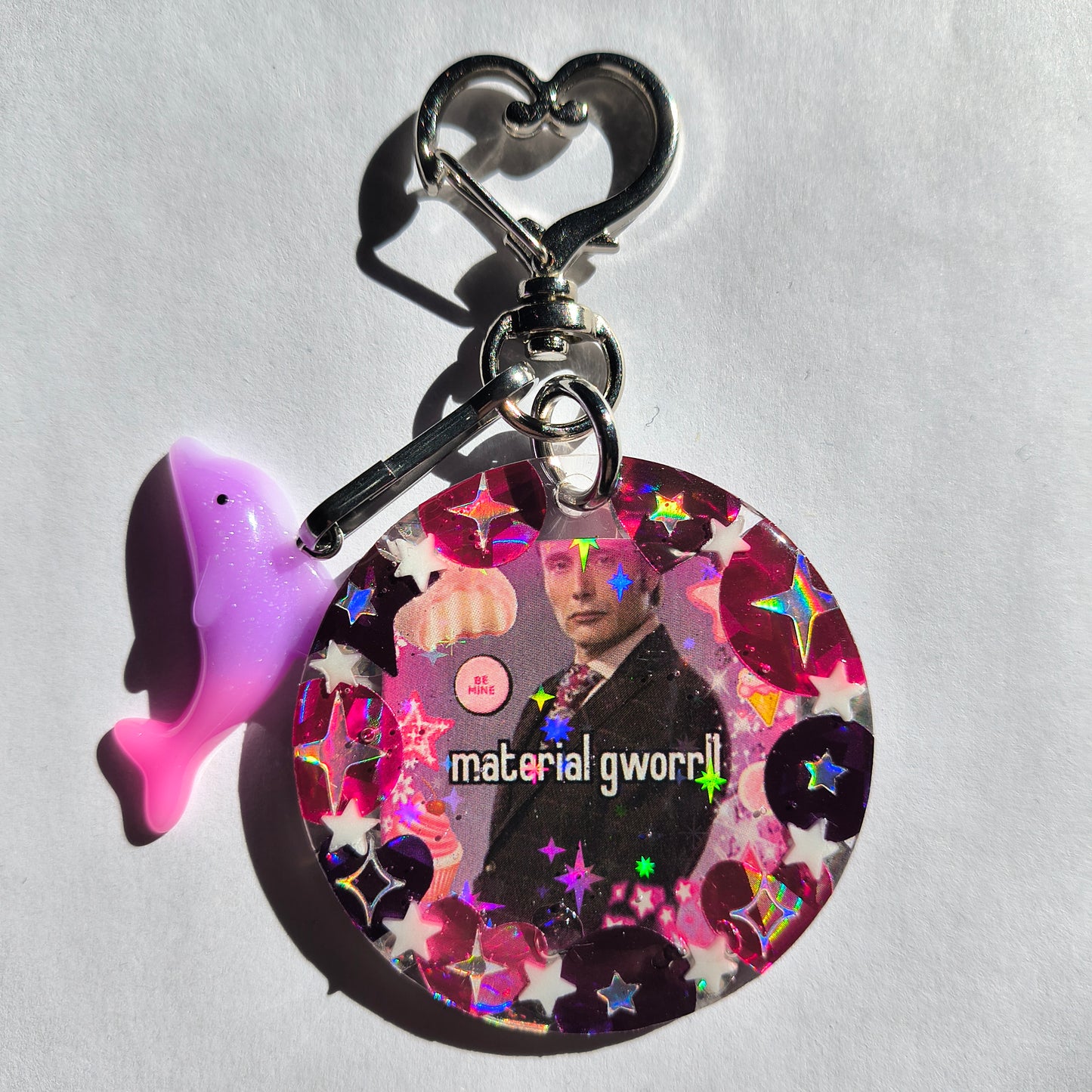 Hannibal Material Girl Handmade Keychain