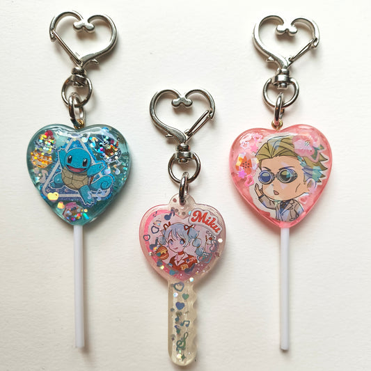 Handmade Mini Charms (Miku, JJK, Pokemon)