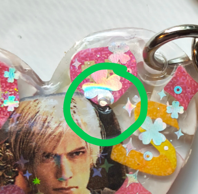Leon Kennedy Handmade Keychain (B-Grade)