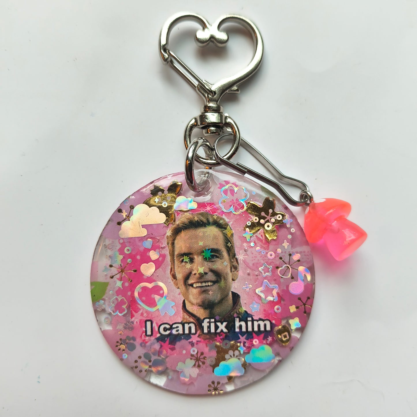 Homelander Handmade Keychain