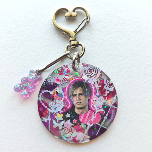 Leon Kennedy Handmade Keychain