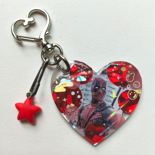 Deadpool Handmade Keychain