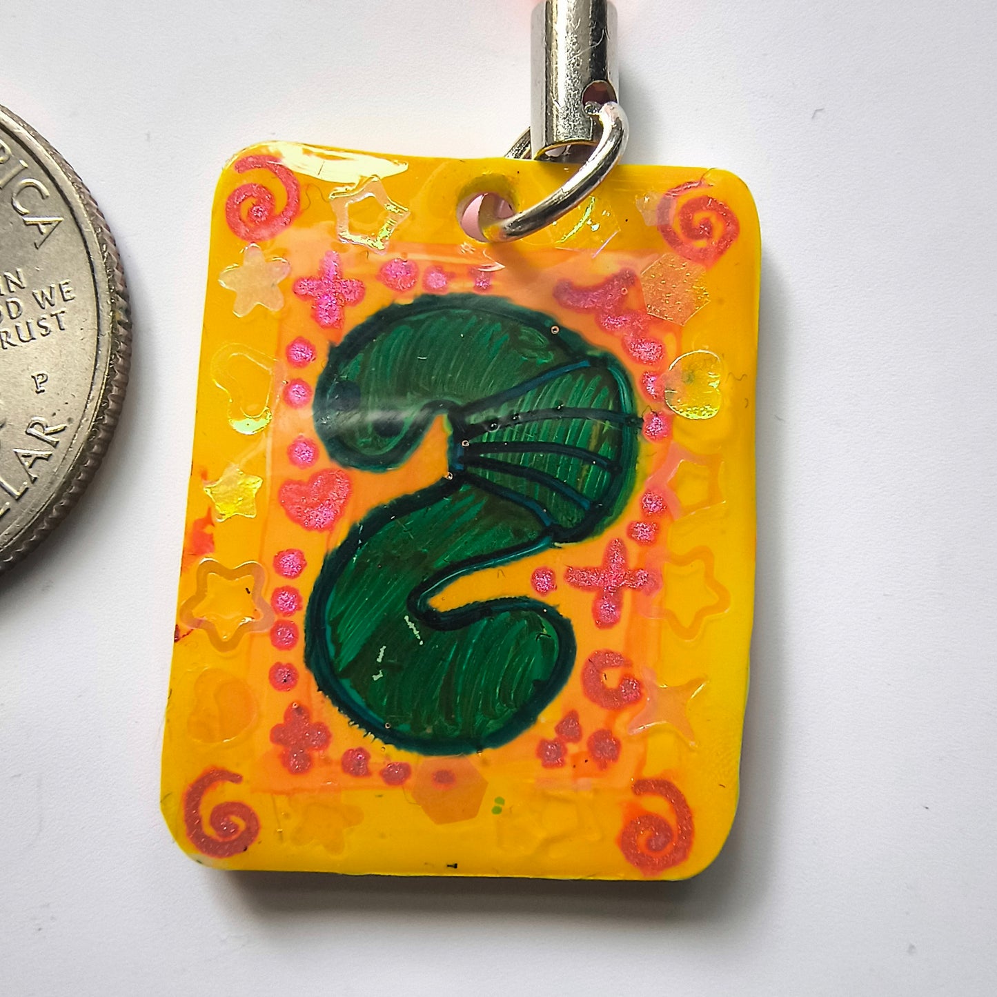 Handmade Worm-thing Phone Charm