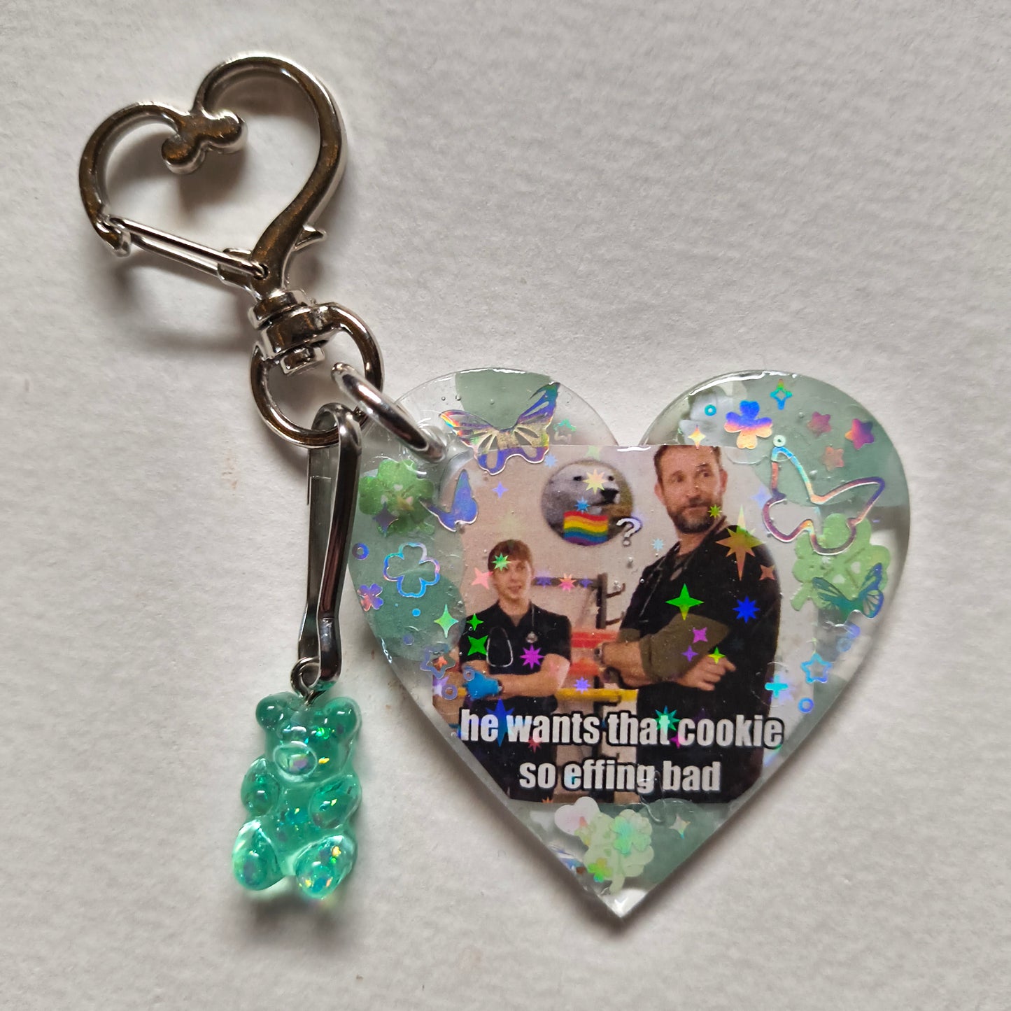 Dennis & Robby Handmade Keychain
