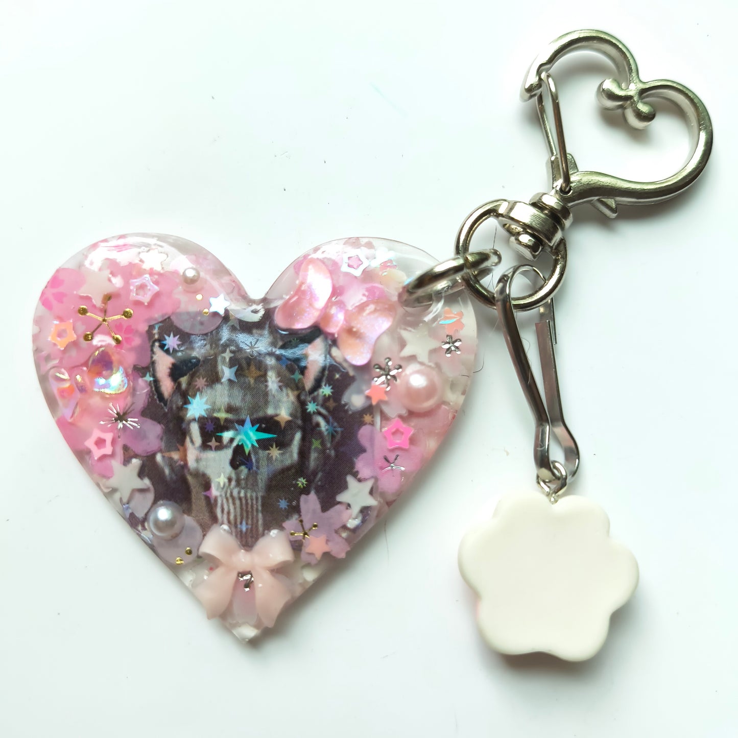 Ghost COD Handmade Keychain
