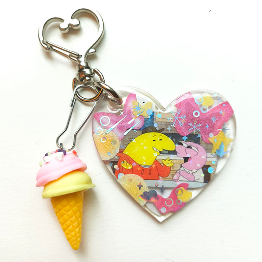 Charlie and Pim Handmade Keychain