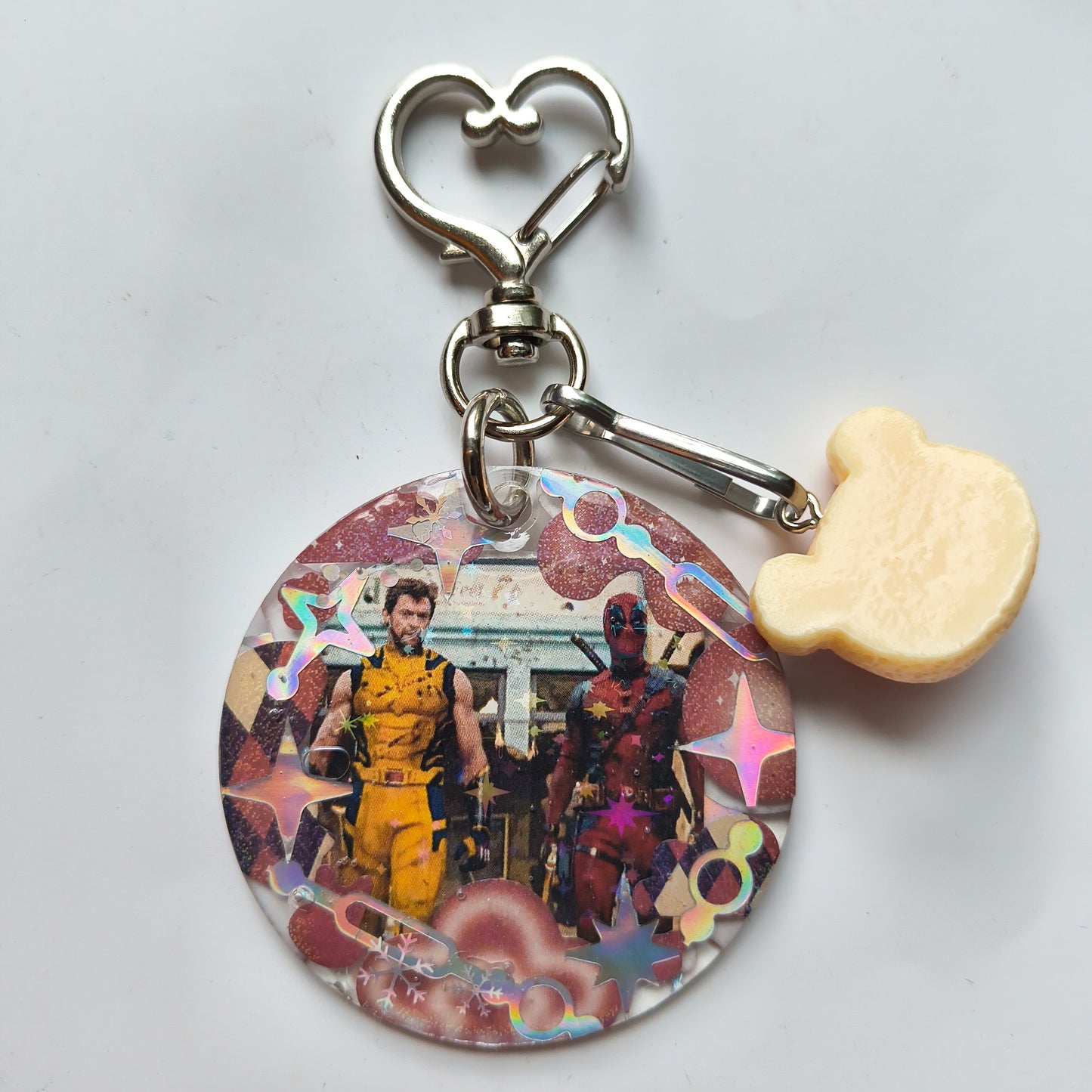 Deadpool & Wolverine Handmade Keychain