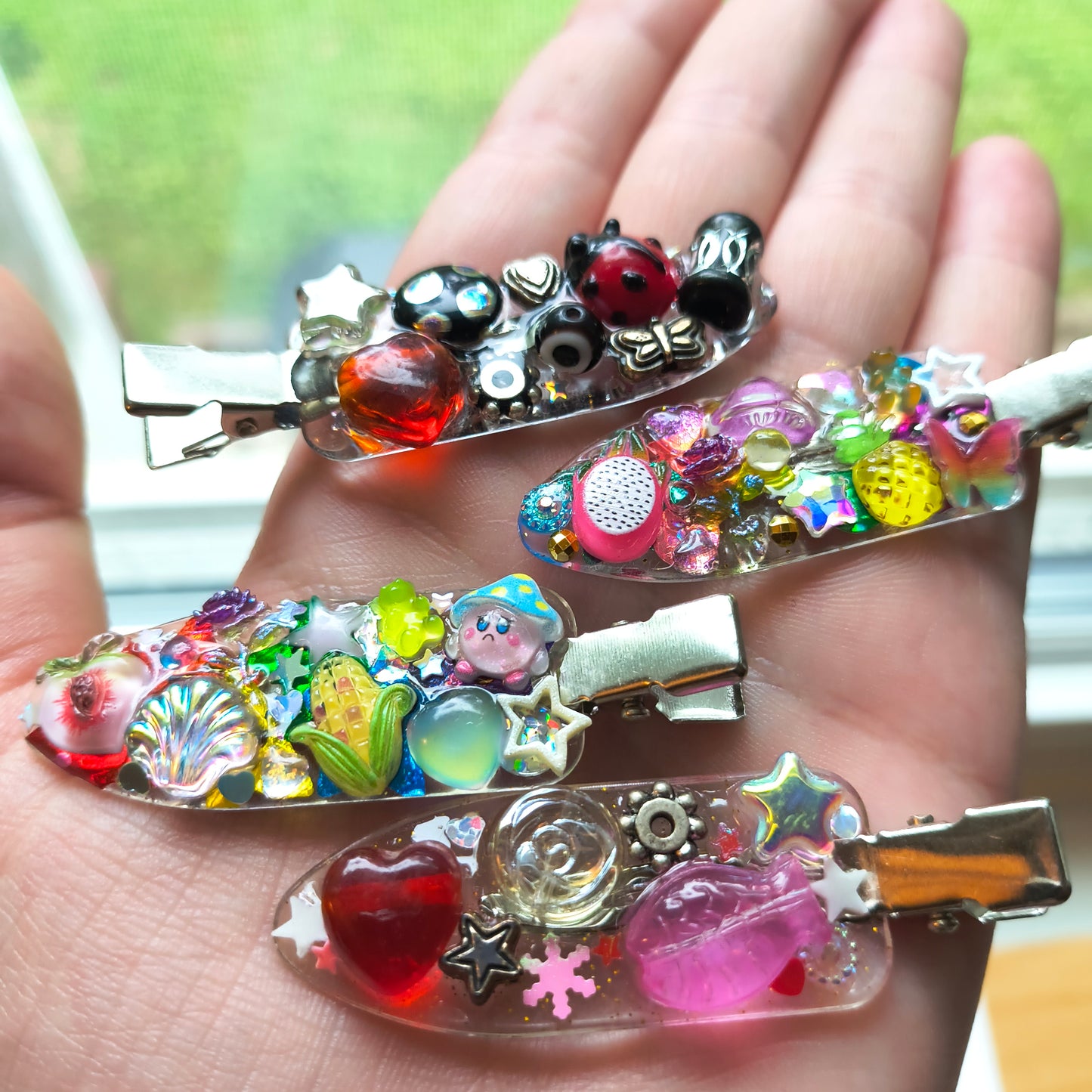 Various Handmade Hairclips