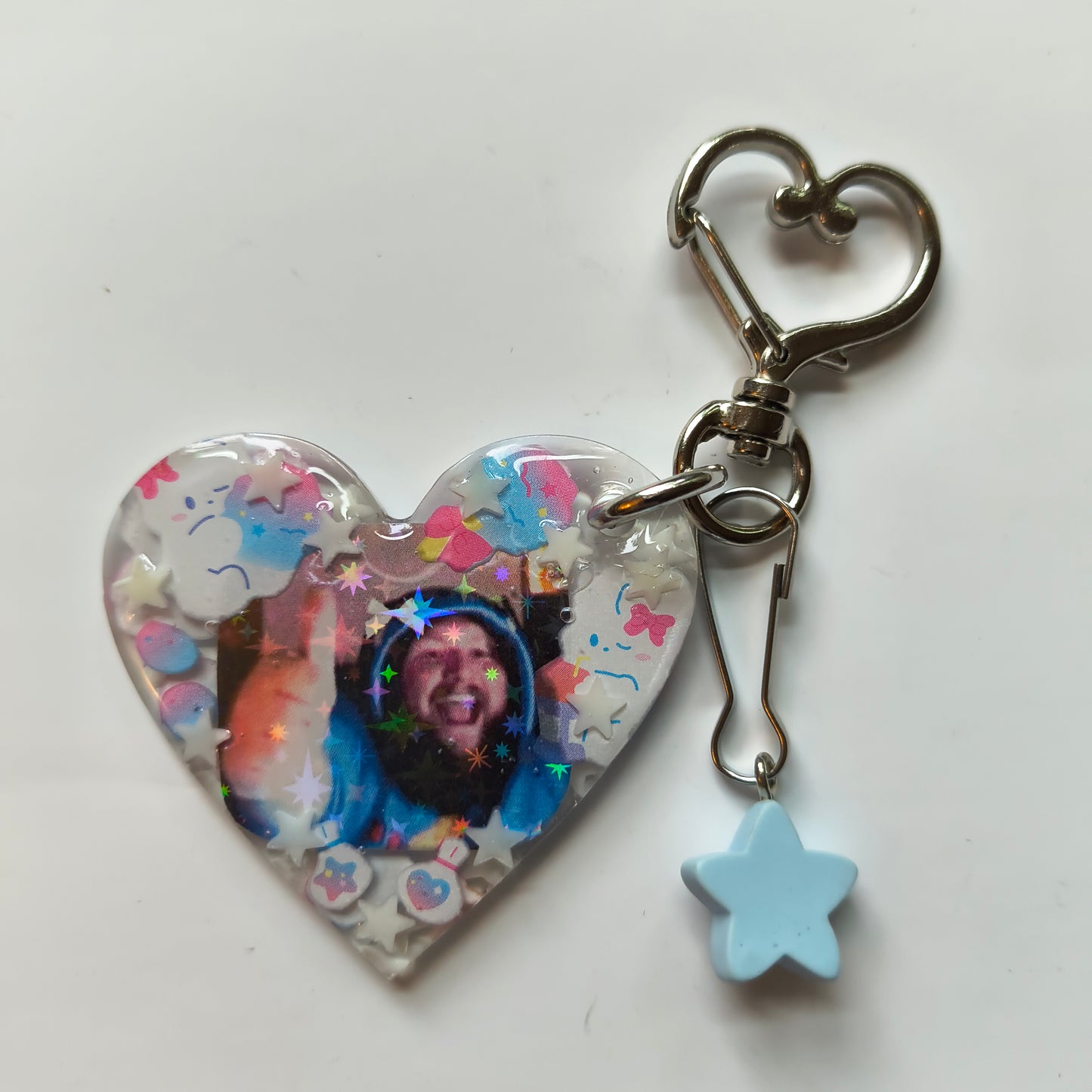 I ❤️ Caseoh Handmade Keychain