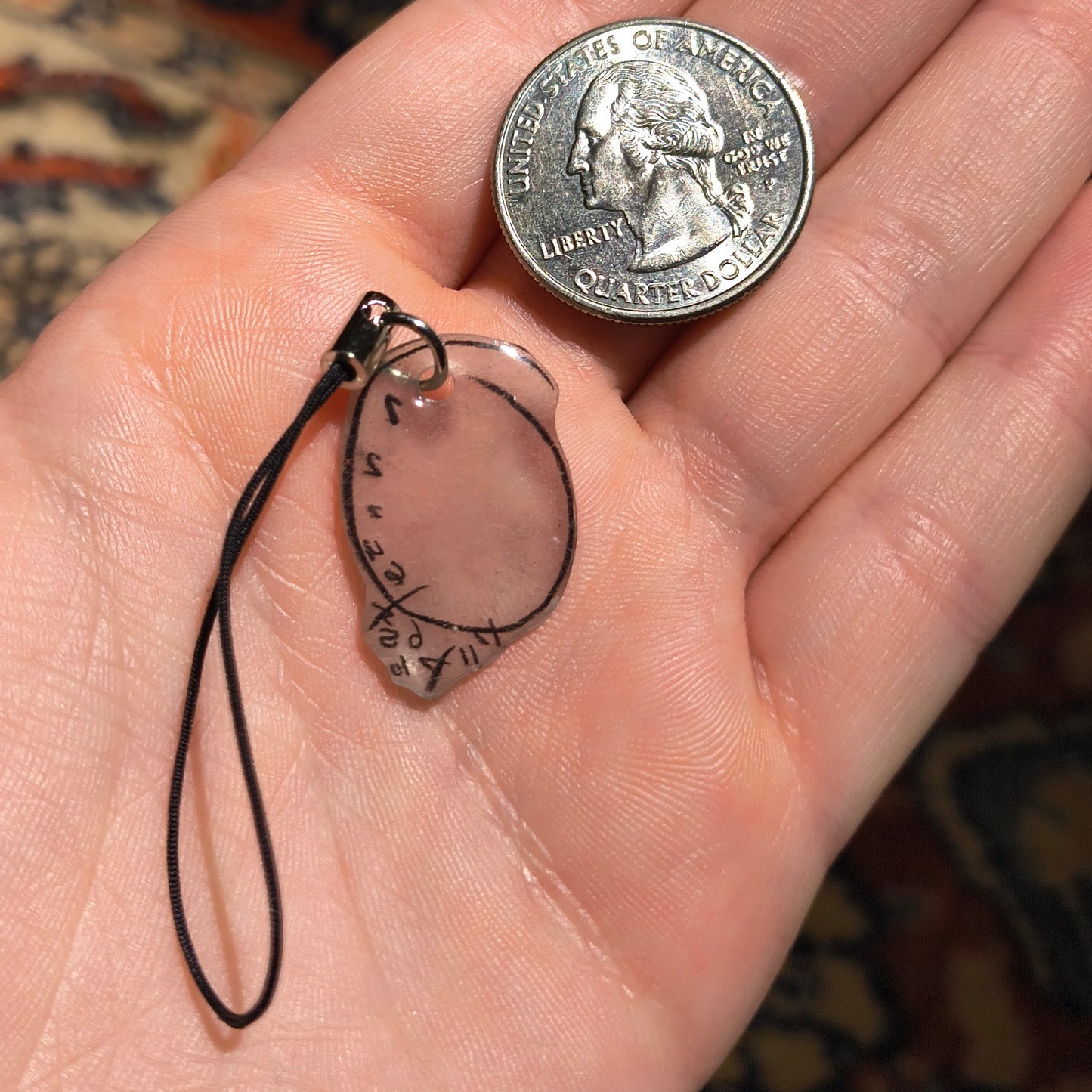 Hannibal Clock Handmade Phone Charm