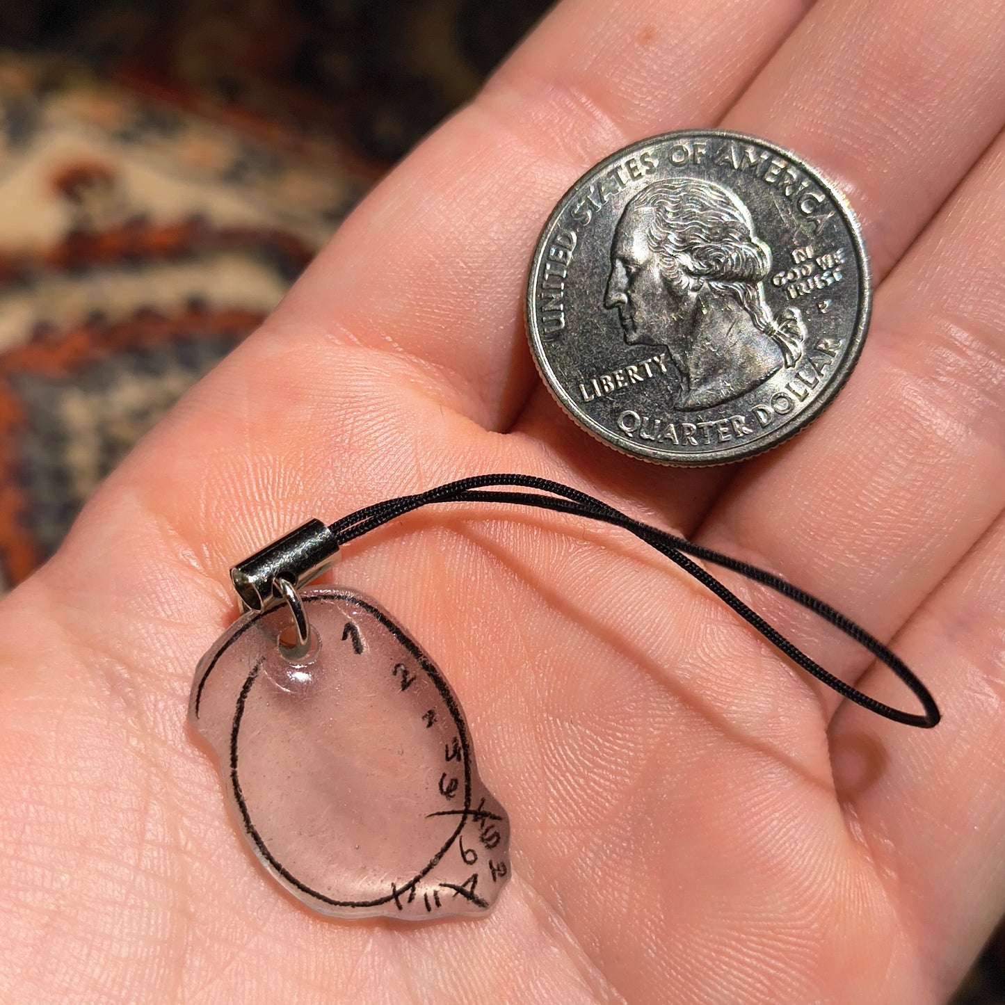 Hannibal Clock Handmade Phone Charm