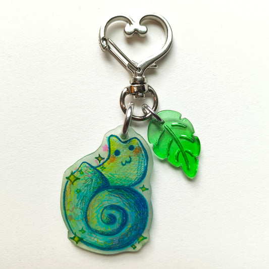 Handmade Snail Keychain