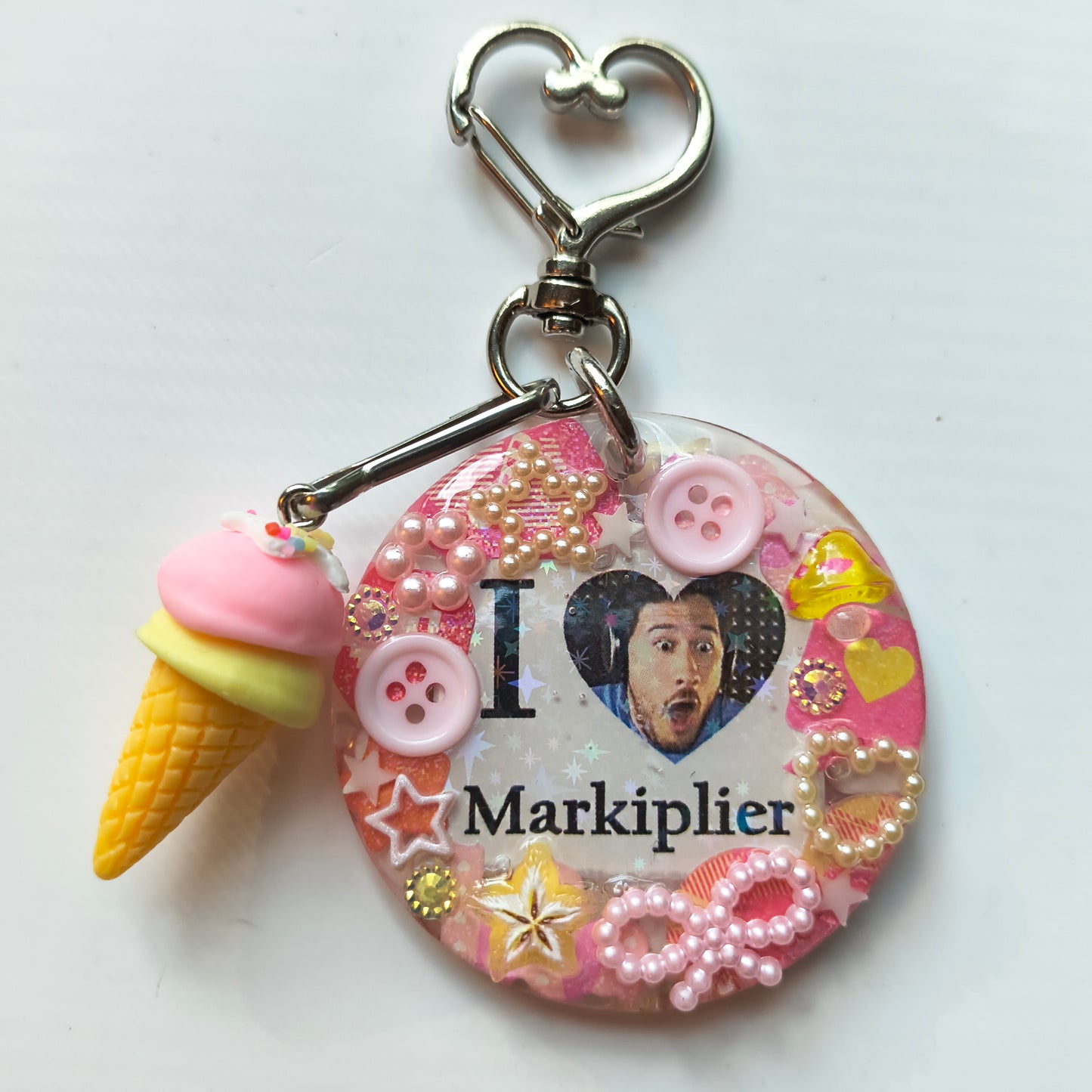 Markiplier Handmade Keychain