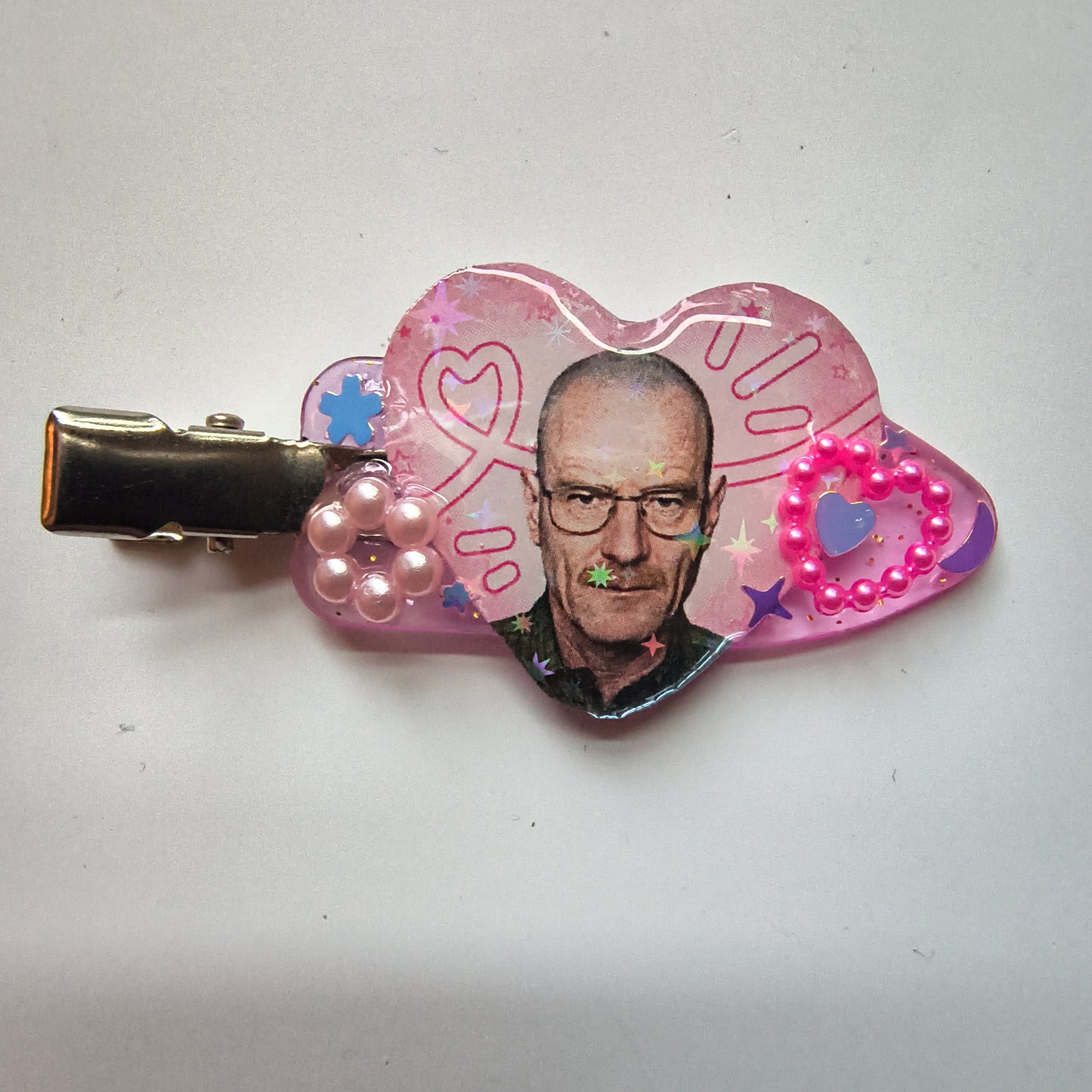 Walter White Handmade Hairclip