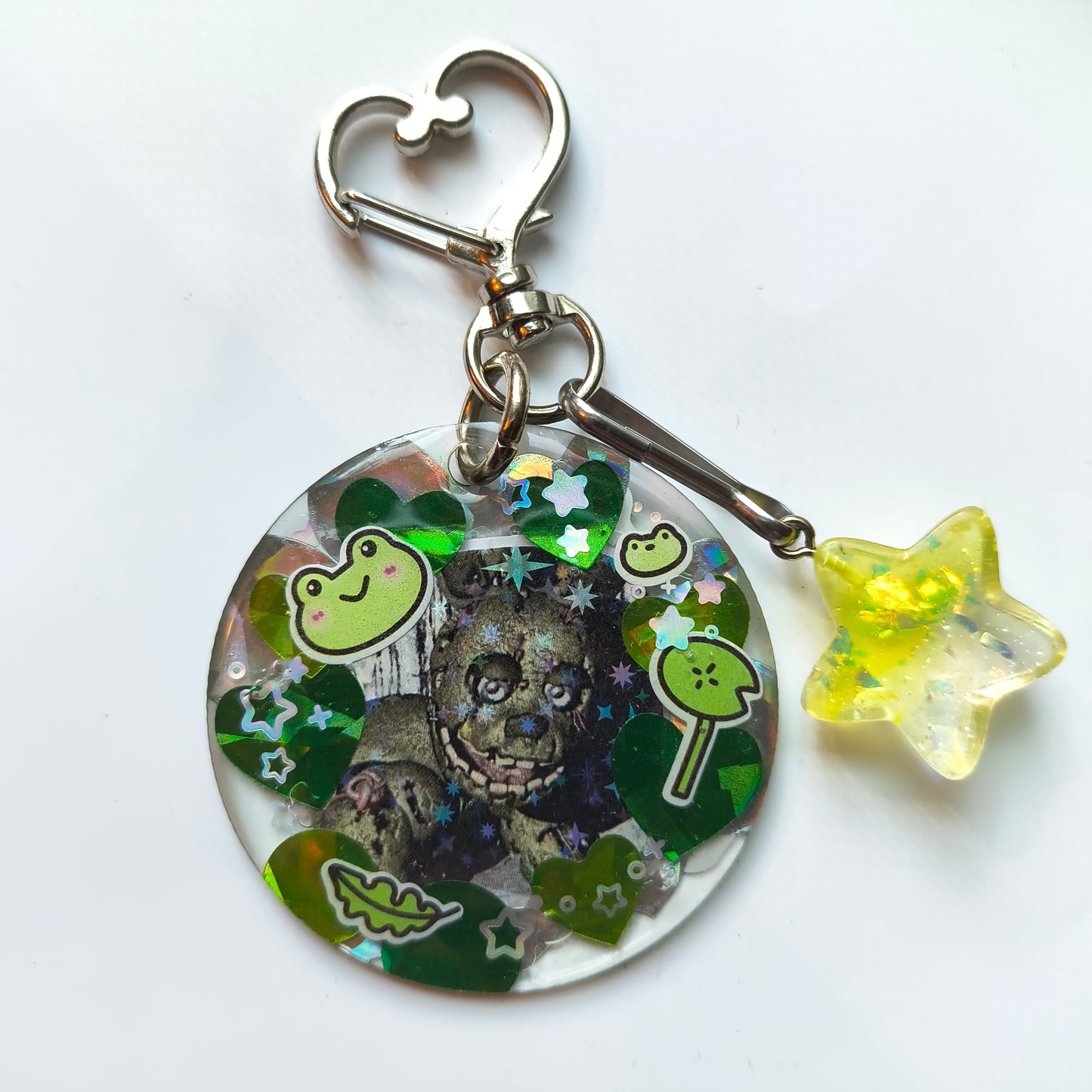 Springtrap Handmade Keychain (Green)