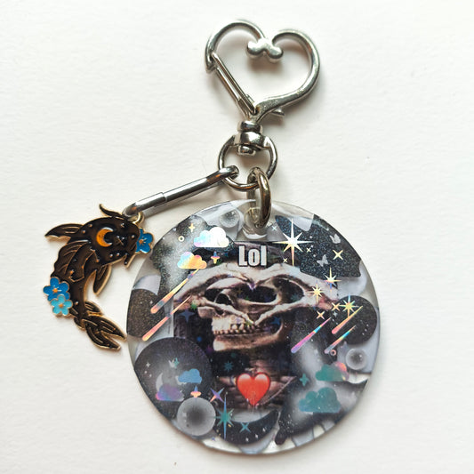 ❤️ Skeleton Handmade Keychain