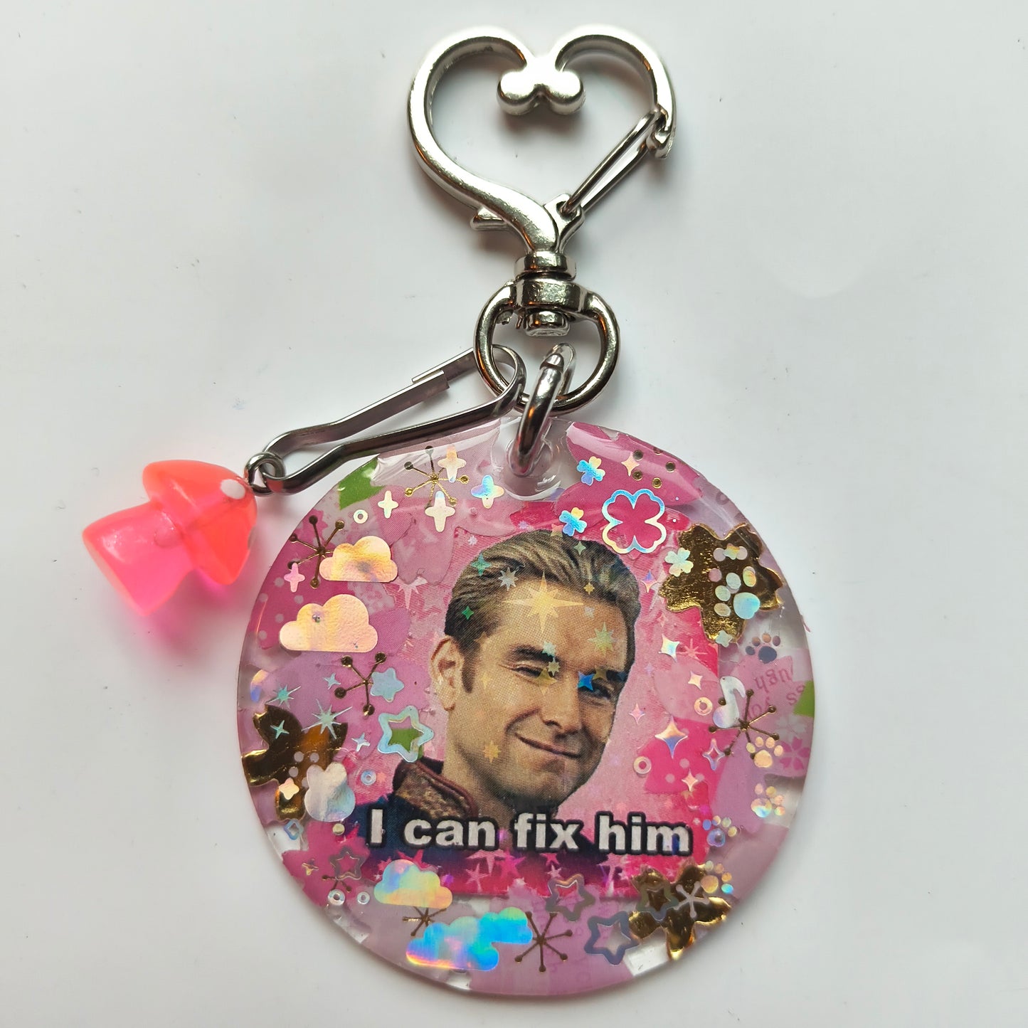 Homelander Handmade Keychain
