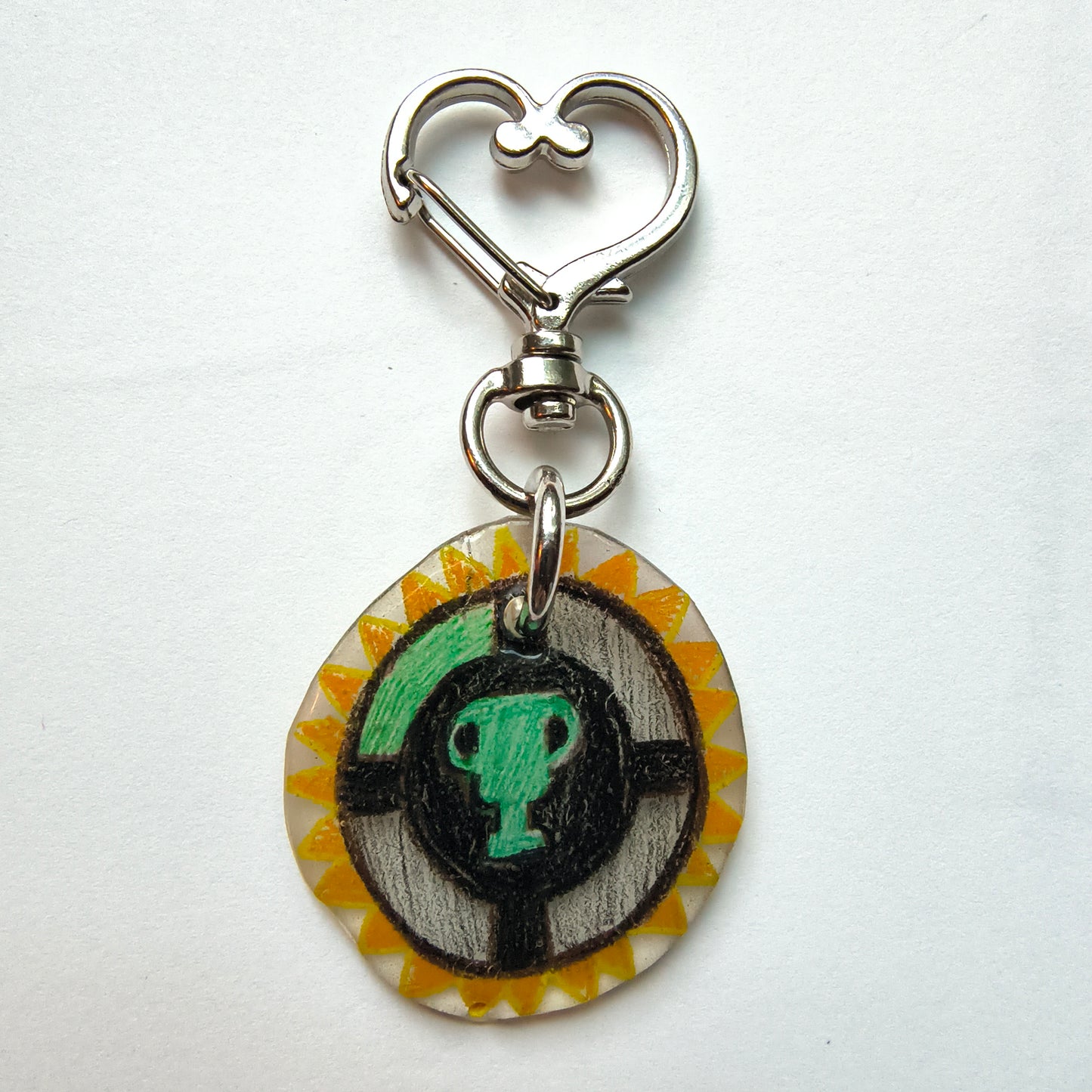 Game Theory Handmade Keychain