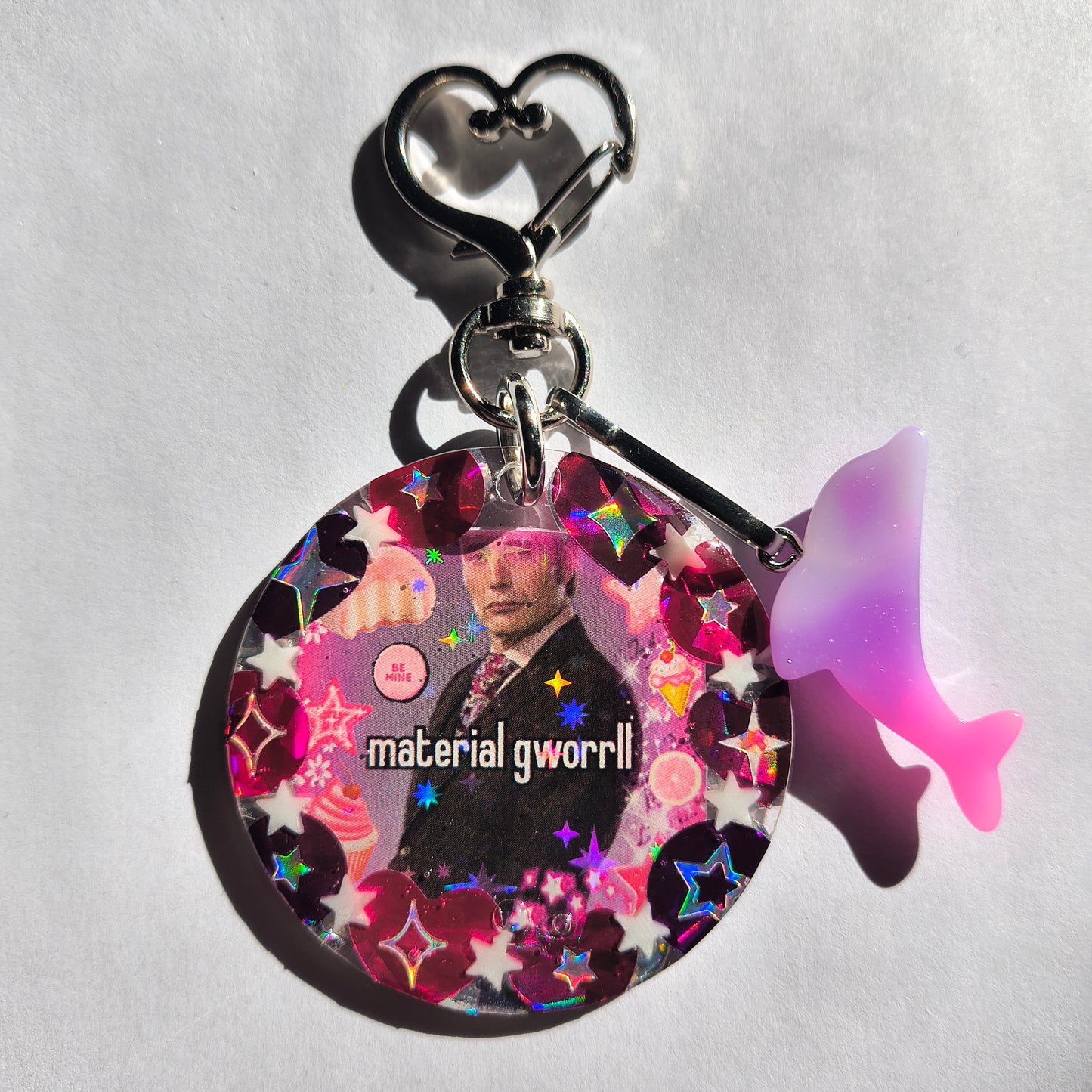 Hannibal Material Girl Handmade Keychain