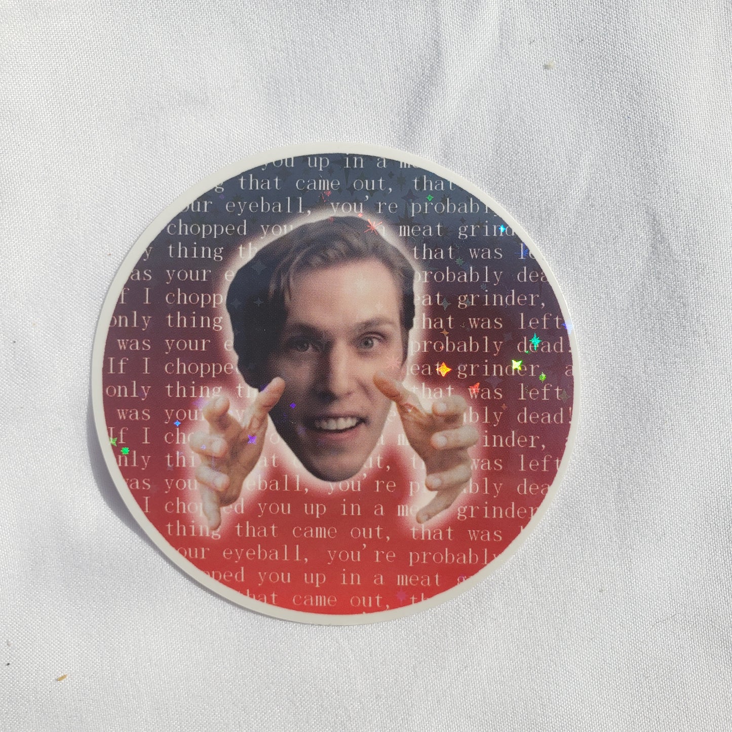 Meat Grinder Jerma Sticker