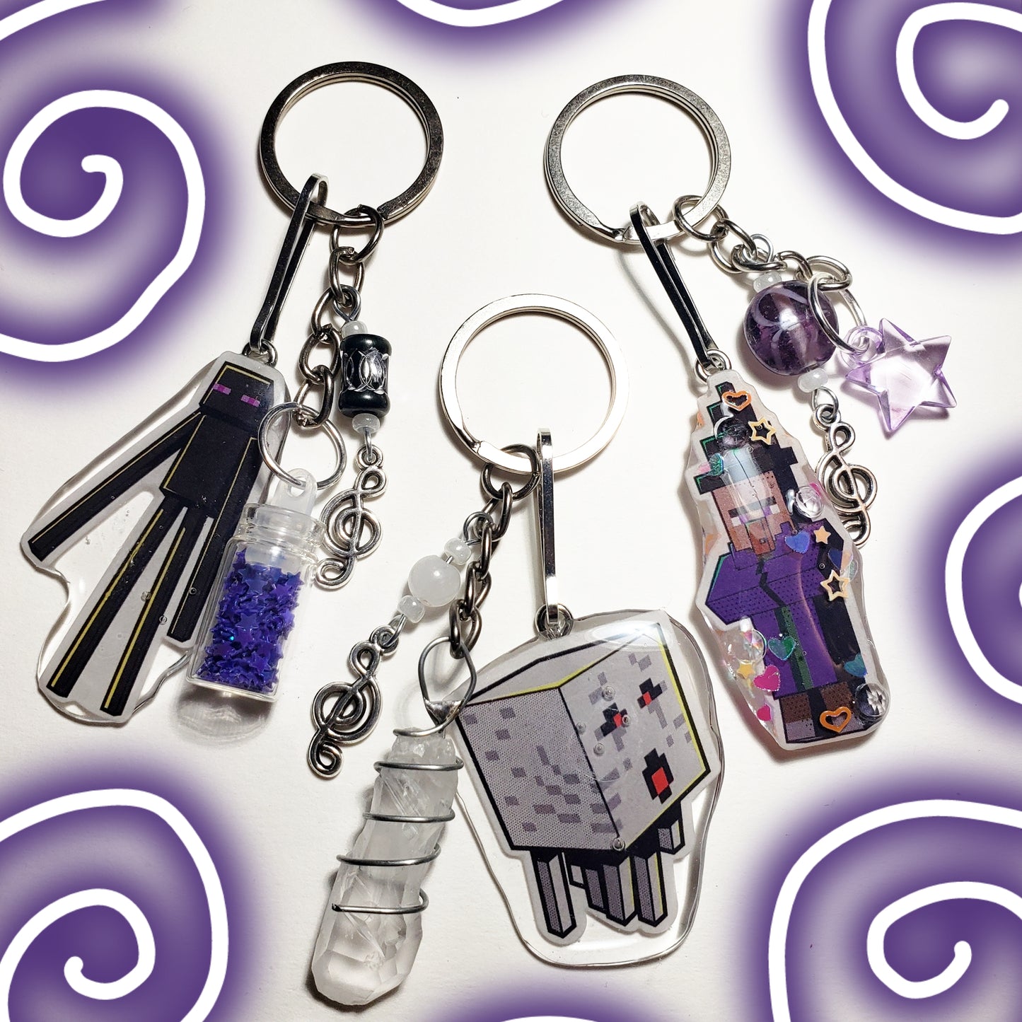 Minecraft Keychains