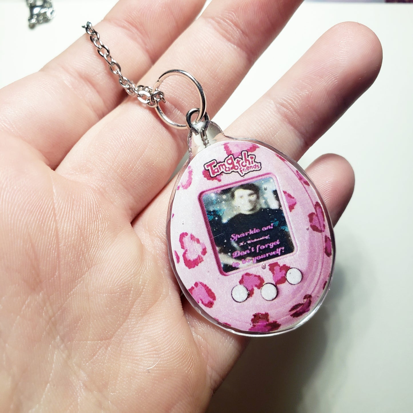 Jerma Tamagotchi Pendant