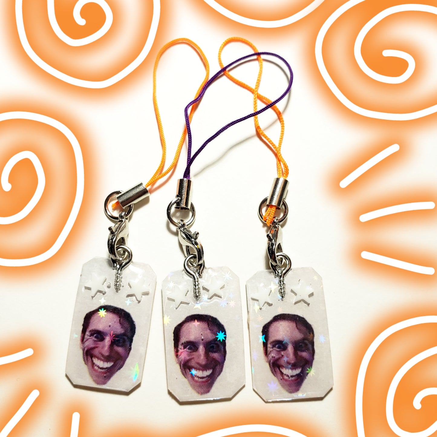 Jerma ADHD Phone Charm (version 3)