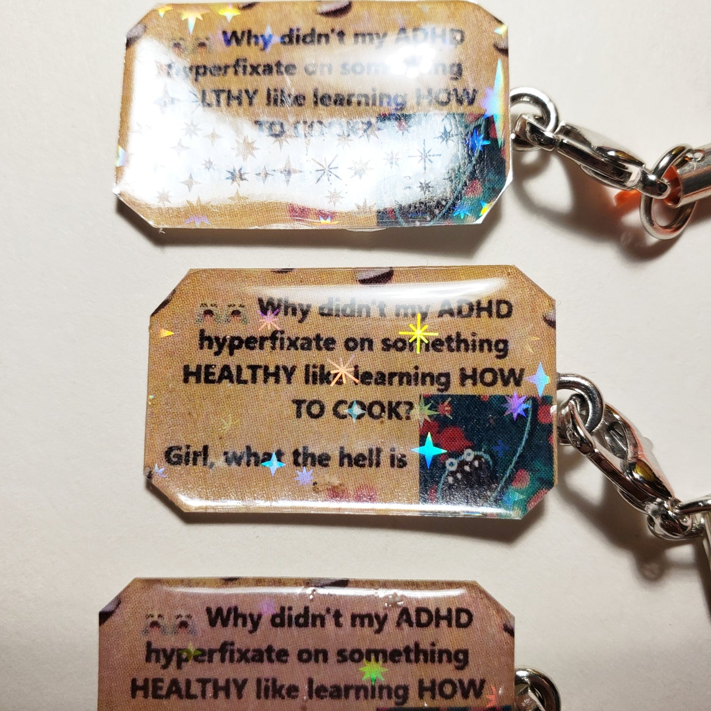 Jerma ADHD Phone Charm (version 3)