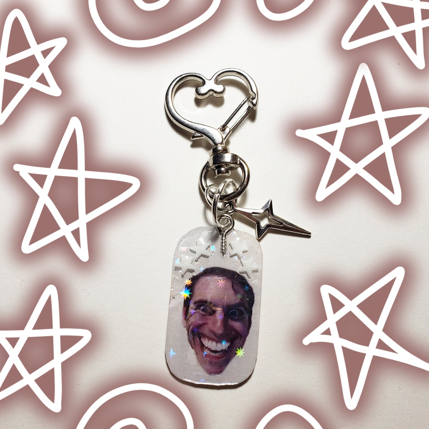 Jerma ADHD Keychain