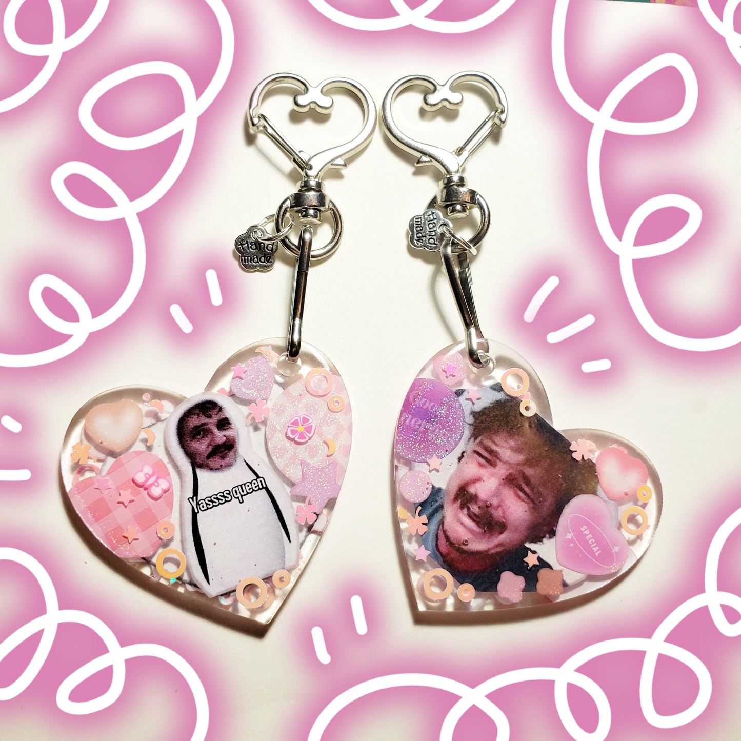 Pedro Pascal Keychain