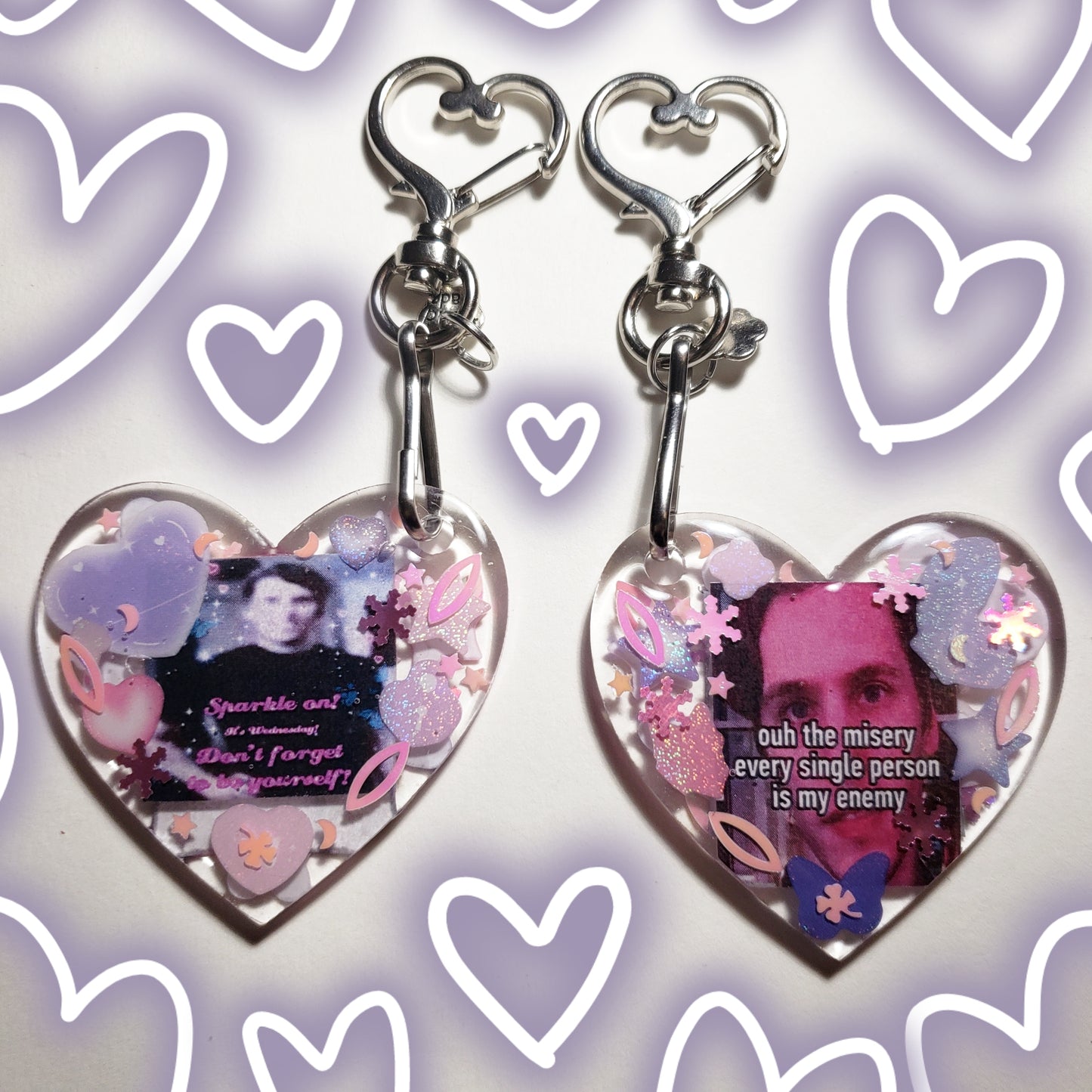 Jerma "Oh the misery" Keychain