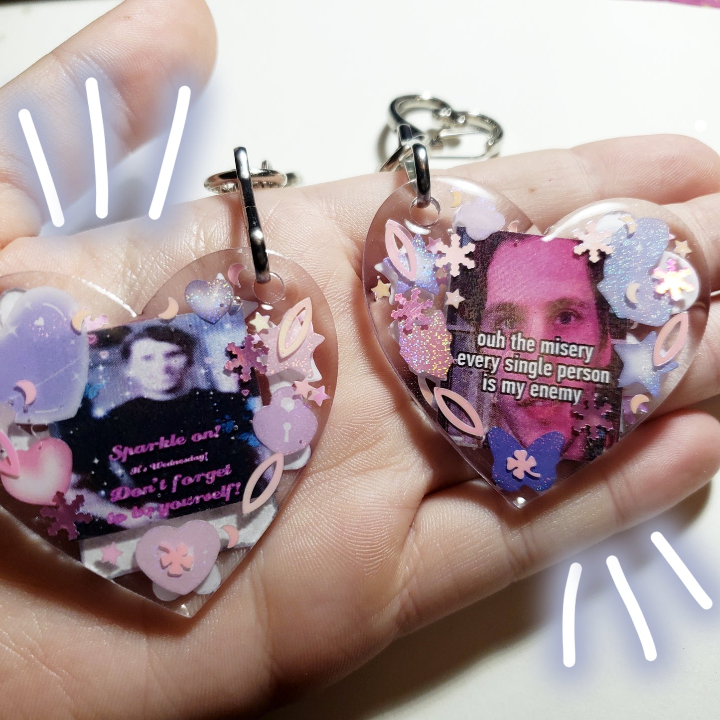 Jerma "Oh the misery" Keychain