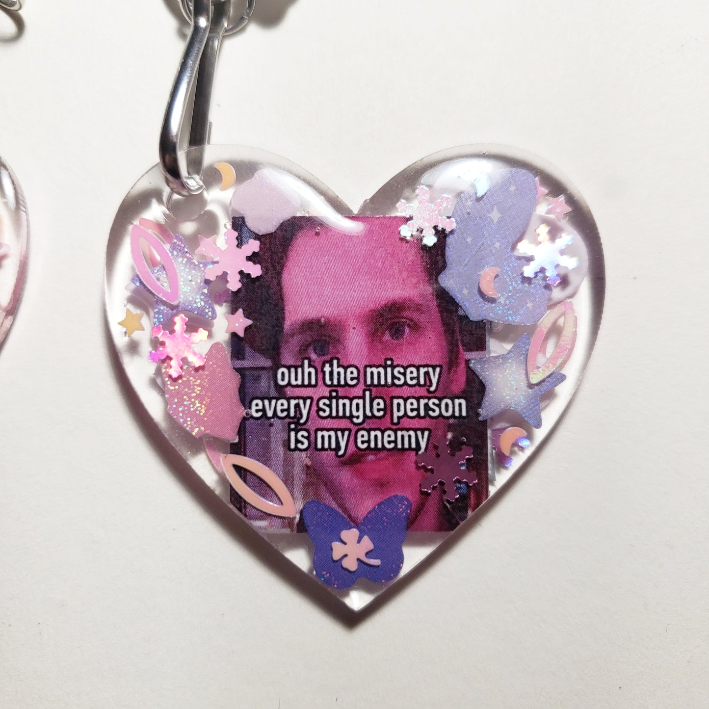 Jerma "Oh the misery" Keychain